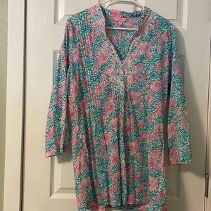 Lilly Pulitzer Tunic Butter and Up